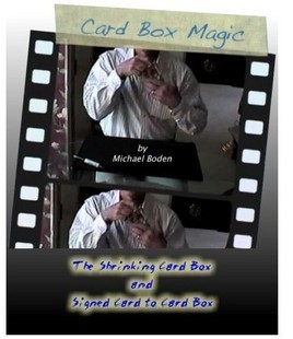 Card Box Magic by Michael Boden