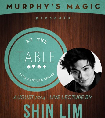 At the Table Live Lecture by Shin Lim