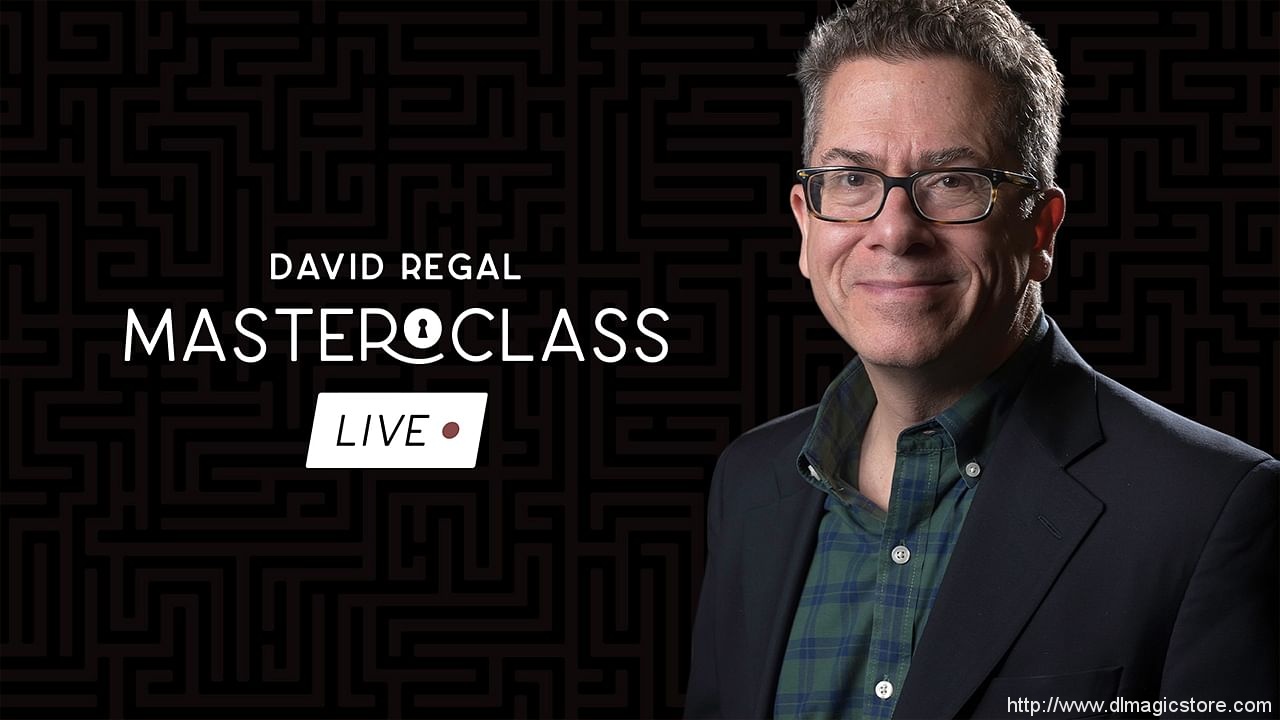 David Regal – Masterclass Live – Week 1