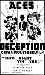 Lewis Ganson – Aces In Deception, How Right You Are