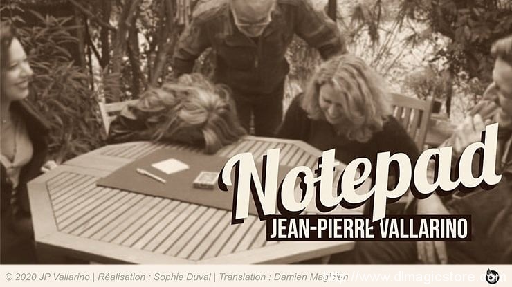 Notepad by Jean-Pierre Vallarino (Gimmick Not Included)