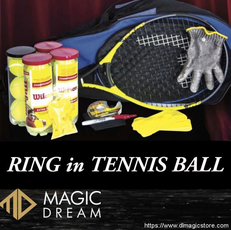 Ring in Tennis Ball by Joel Ward