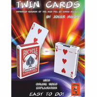 Twin Cards by Joker Magic (Online Instructions)