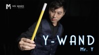 Y Wand by Mr. Y & MS Magic (Gimmick Not Included)