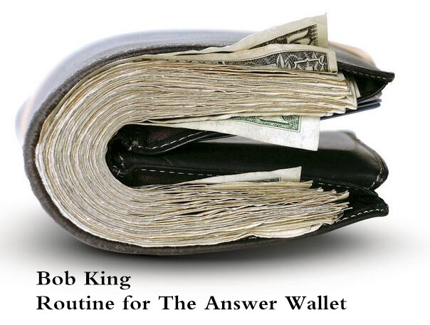 Routine for The Answer Wallet by Bob King