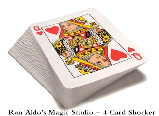 4 Card Shocker by Ron Aldo’s Magic Studio
