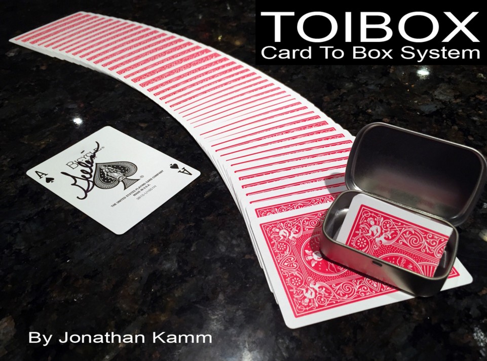 Toibox Card To Box System by Jonathan Kamm Instant Download