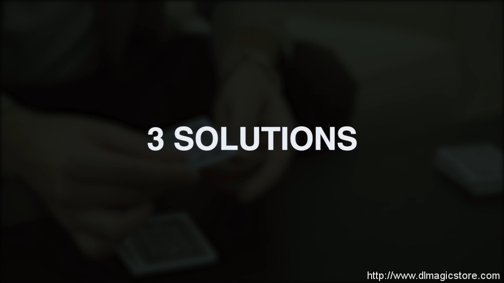 3 Solutions by Sleightly Obsessed