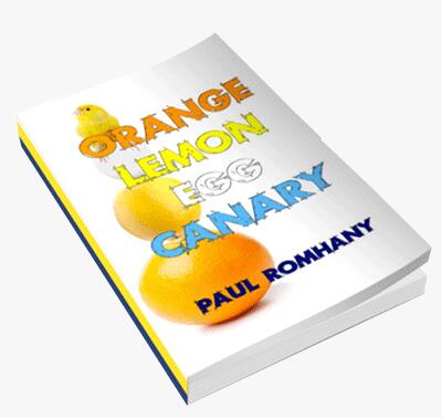 Orange Lemon Egg & Canary by Paul Romhany