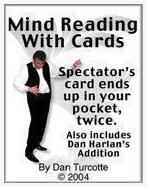 Mind Reading With Cards by Dan Turcotte