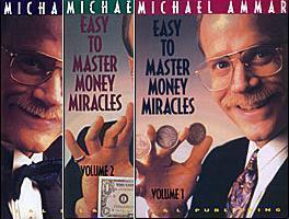 Easy To Master Money Miracles by Michael Ammar 3 Volume set