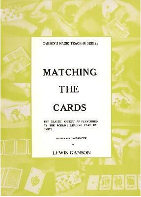 Matching the Cards Teach-In by Lewis Ganson