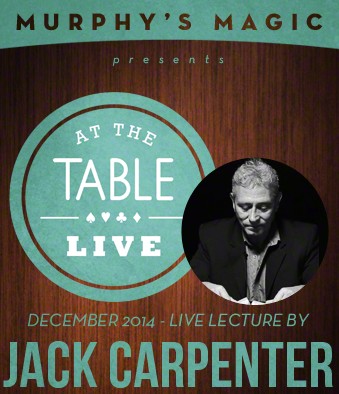 At the Table Live Lecture by Jack Carpenter