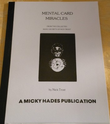 Mental Card Miracles by Nick Trost