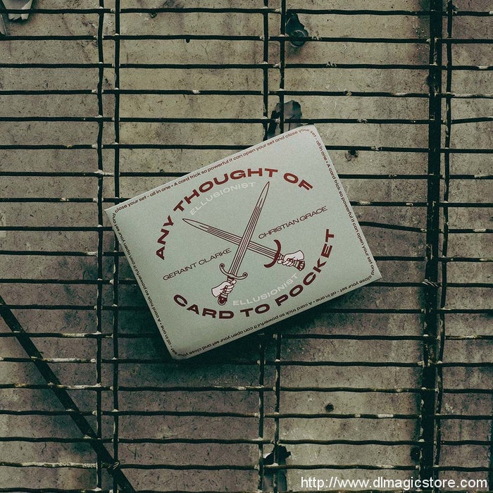 ANY THOUGHT OF CARD TO POCKET BY GERAINT CLARKE & CHRISTIAN GRACE