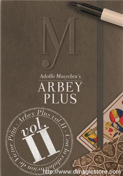 ARBEY PLUS DVD VOL.II By ADOLFO MASYEBRA