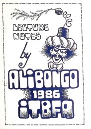 Ali Bongo – Lecture Notes 1986