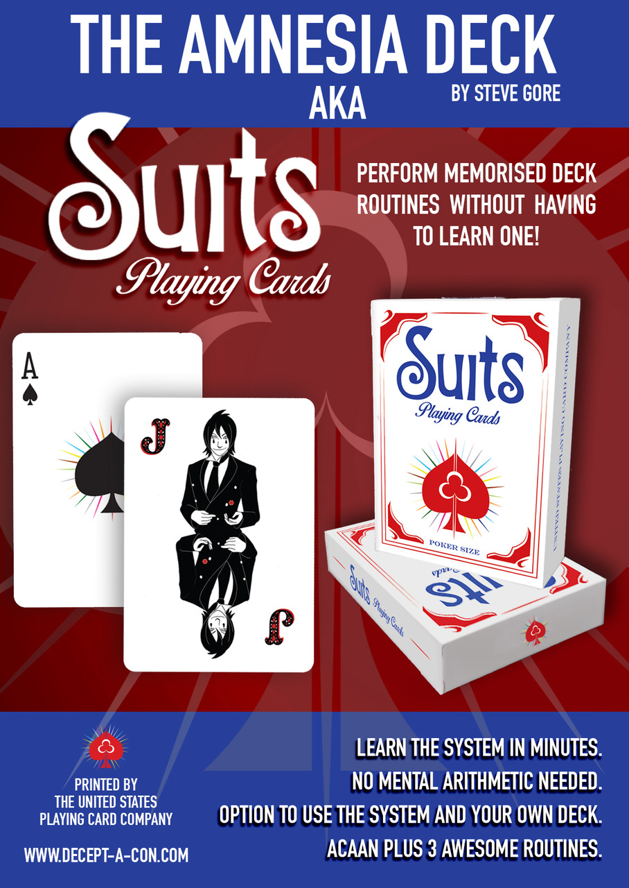 Amnesia – Suits Deck by Steve Gore