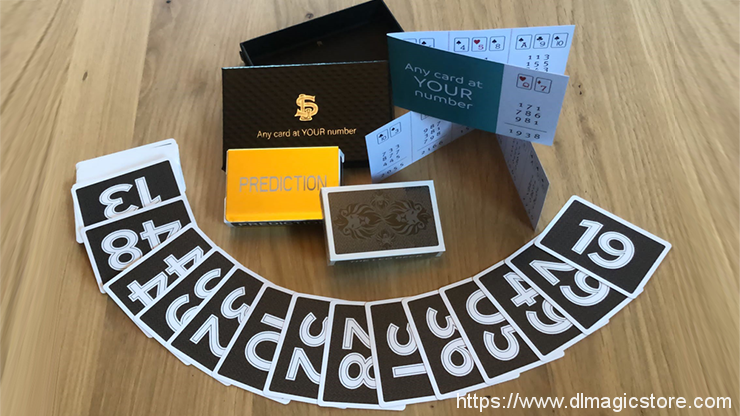 Any Card at Your Number by Leo Smetsers (Instructions Only)