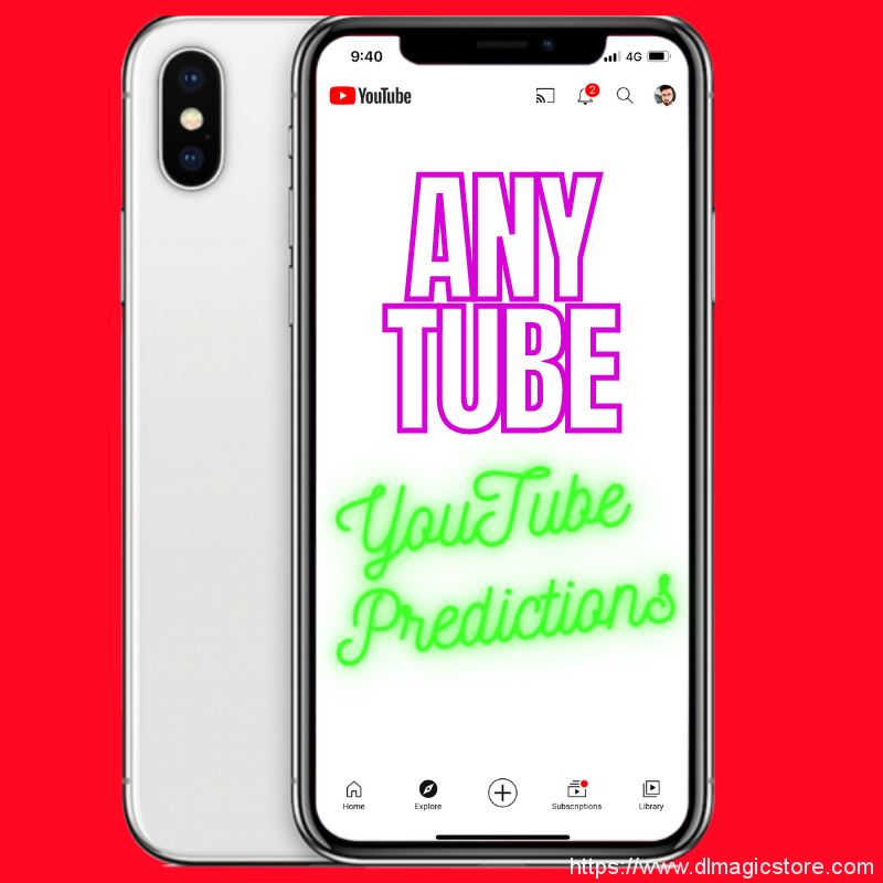 AnyTube (YouTube Predictions) by Amir Mughal (Instant Download)