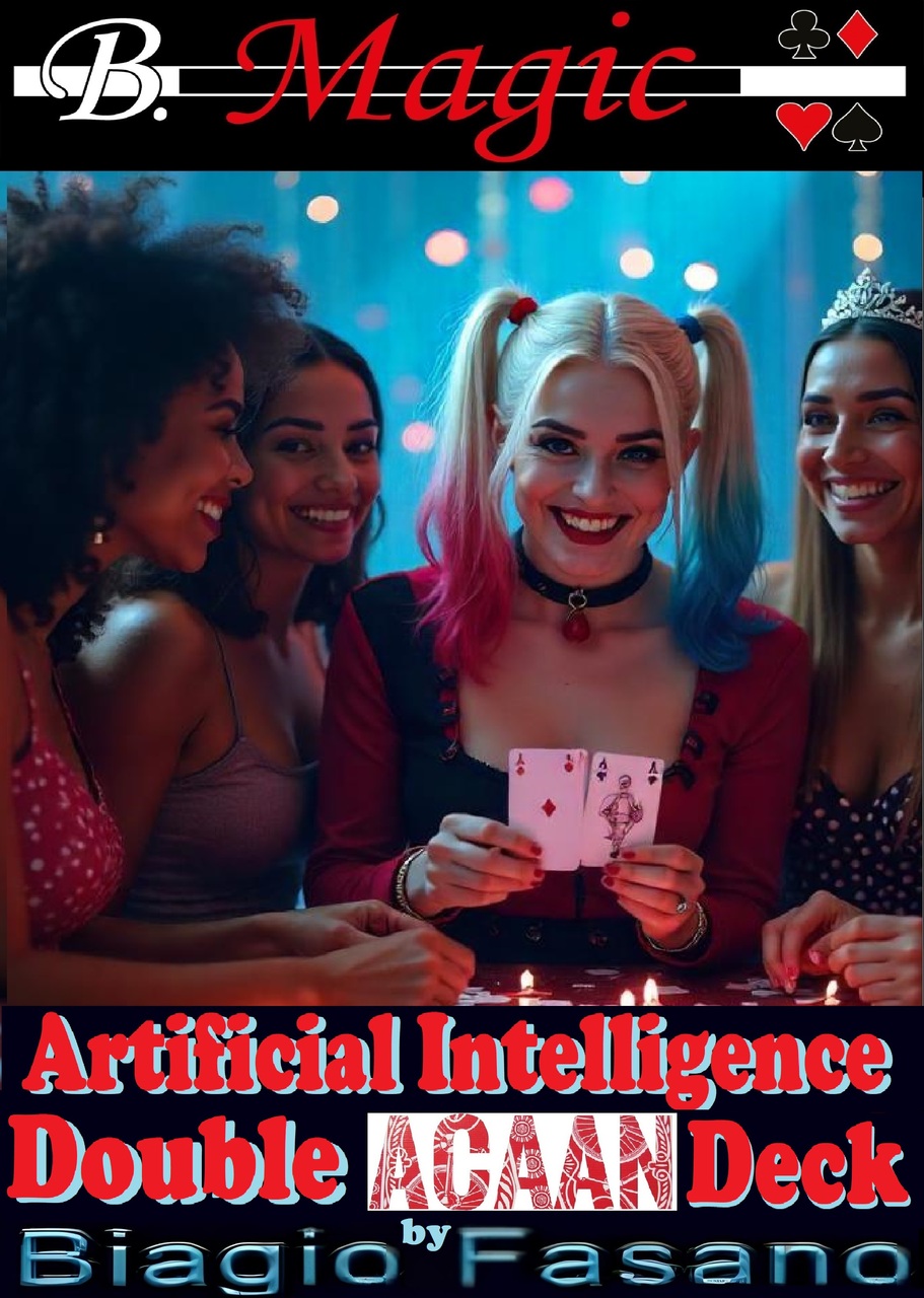 Artificial Intelligence Double ACAAN Deck by Biagio Fasano (B. Magic) (Instant Download)