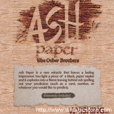 Ash Paper by the Other Brothers