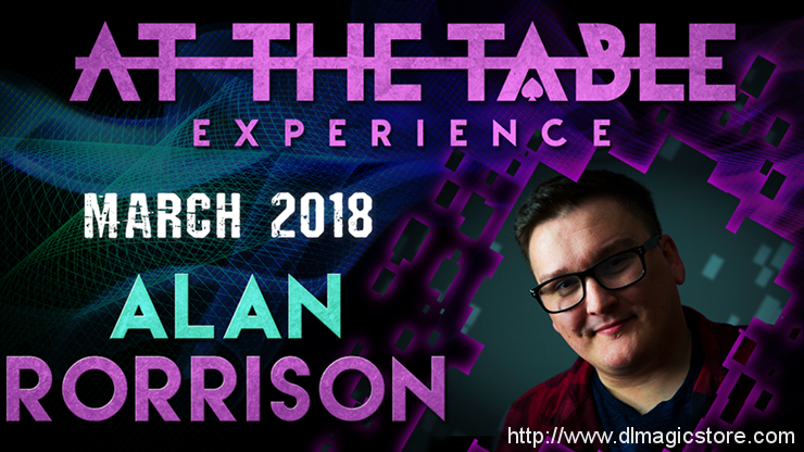 At The Table Live Lecture 2 Alan Rorrison March 7th 2018 video (Download)