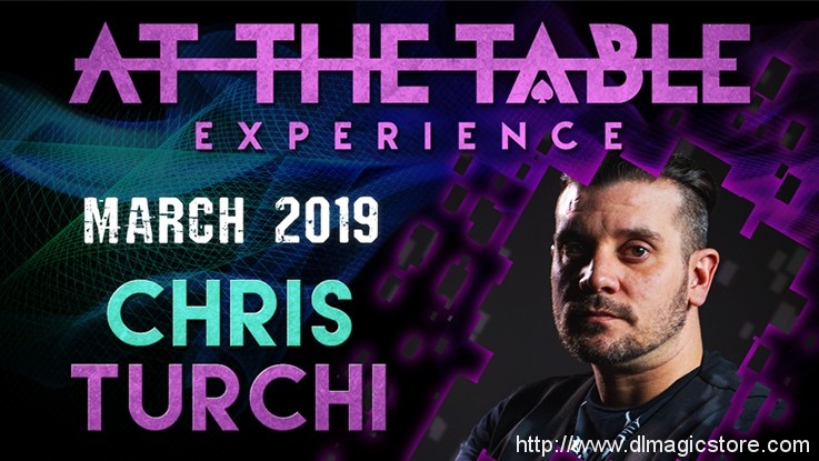 At The Table Live Lecture Chris Turchi March 20th 2019