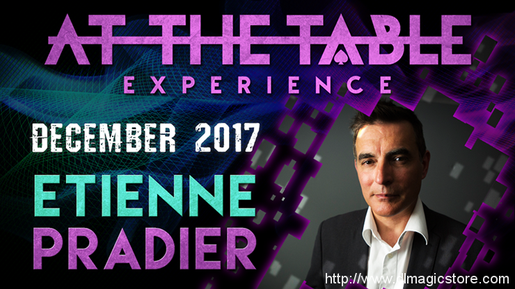 At The Table Live Lecture Etienne Pradier December 20th 2017