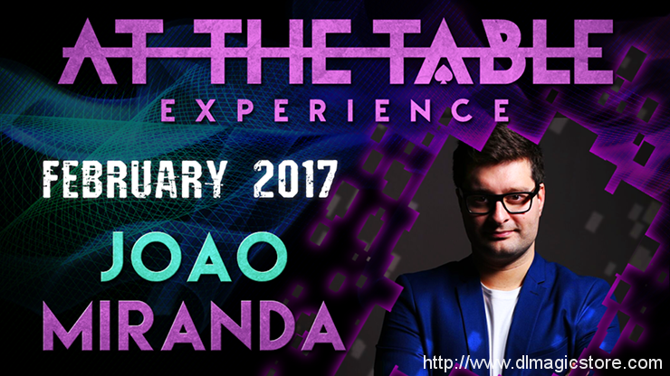 At The Table Live Lecture Joao Miranda (Feb 15th, 2017)