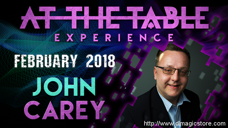 At The Table Live Lecture John Carey February 21st 2018 video (Download)