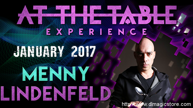 At The Table Live Lecture Menny Lindenfeld January 4th 2017