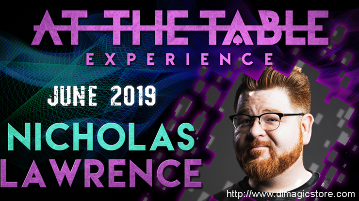 At The Table Live Lecture Nicholas Lawrence June 19th 2019