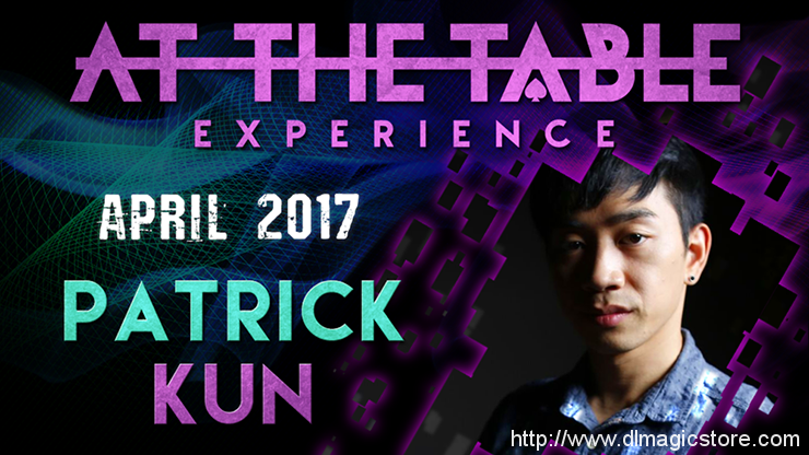 At The Table Live Lecture Patrick Kun April 5th 2017