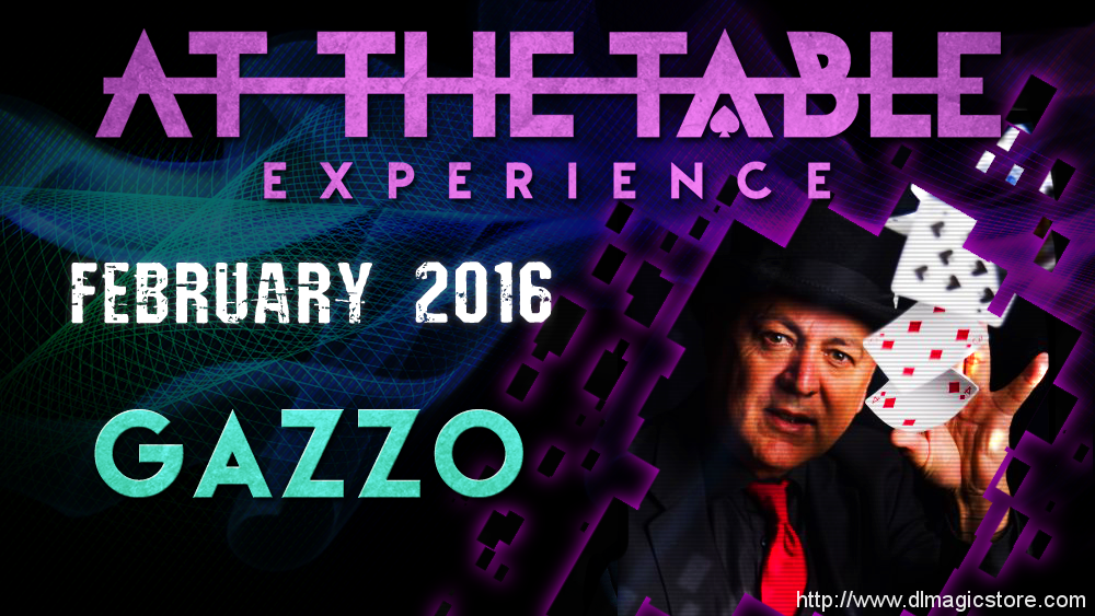 At the Table Live Lecture by Gazzo