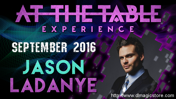At the Table Live Lecture Jason Ladanye September 21st, 2016