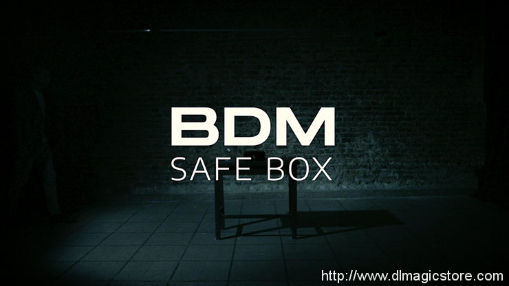 BDM Safe Box by Bazar de Magia (Gimmick Not Included)