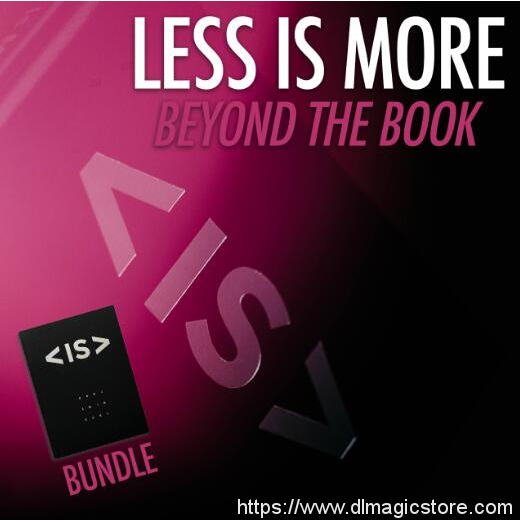 Ben Earl – BUNDLE – Less is More Beyond the Book