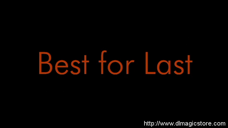 Best for Last by Jason Ladanye video (Download)