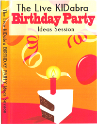 Birthday Party Magic DVD Set – The Live KIDabra Birthday Party Session​ 2 Volumes Set