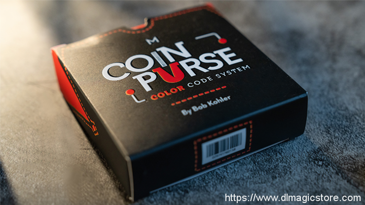 Bob Kohler – COLOR CODE COIN PURSE (Gimmick Not Included)