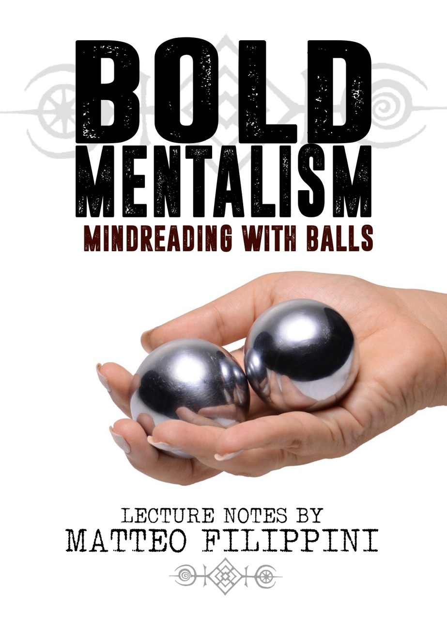Bold Mentalism by Matteo Filippini (Instant Download)
