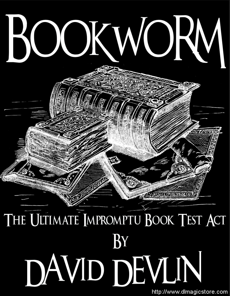 Bookworm – The Ultimate Impromptu Book Test Act by AMG Magic (Instant Download)