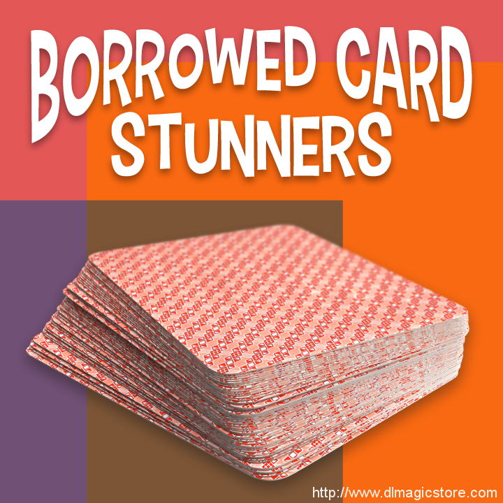 Borrowed Card Stunners by Larry Hass (Instant Download)