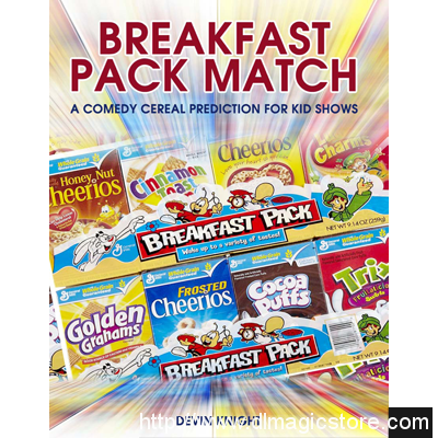 Breakfast Pack Match (Mentalism for Kids) by Devin Knight