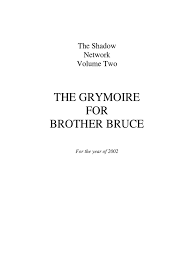 Bruce Barnett – The Grymoire for Brother Bruce Volume 2