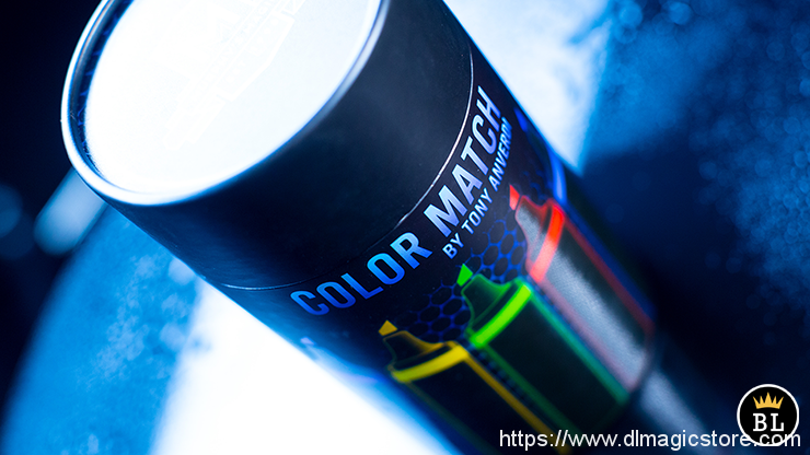COLOR MATCH by Tony Anverdi (Gimmick Not Included)