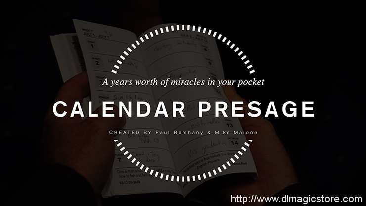 Calendar Presage by Paul Romhany
