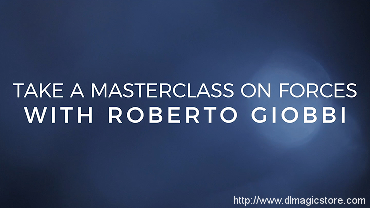 Card Magic Masterclass (Forces) by Roberto Giobbi