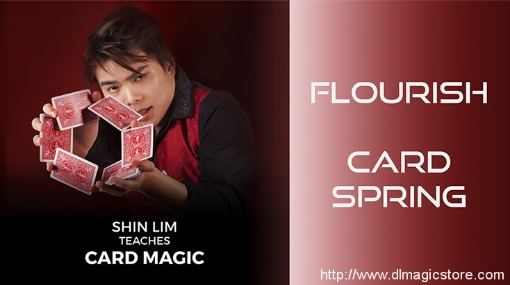 Card Spring Flourish by Shin Lim (Single Trick)